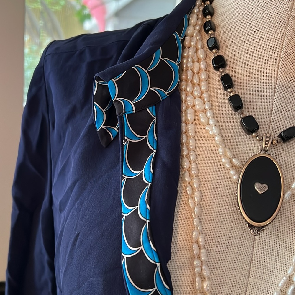 Dvf Silk Button Down - image 4